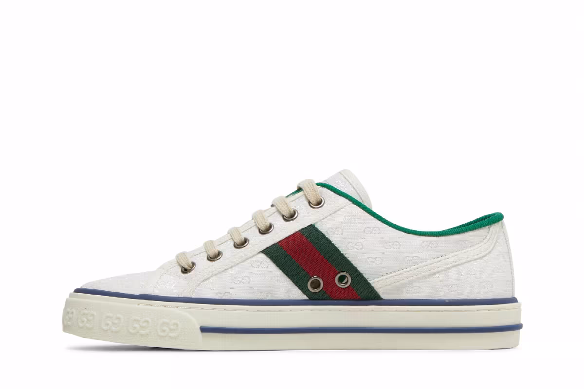 Gucci Women's Tennis 1977 White Mini GG, view 4