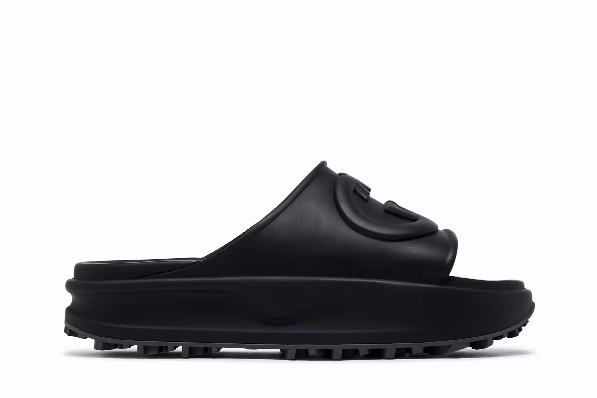 Gucci Sandal Interlocking G - Black, view 2
