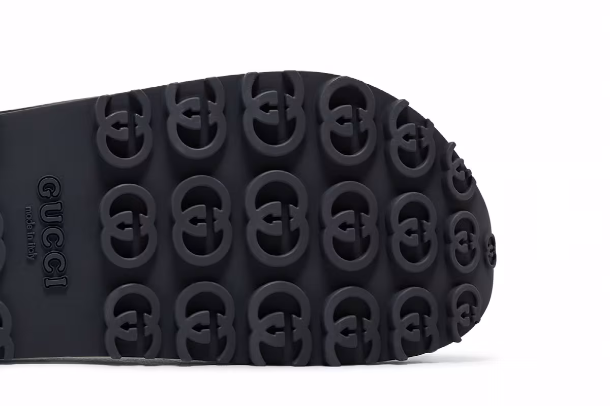 Gucci Sandal Interlocking G - Black, view 6