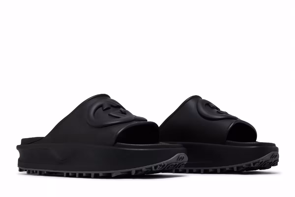Gucci Sandal Interlocking G - Black, view 9