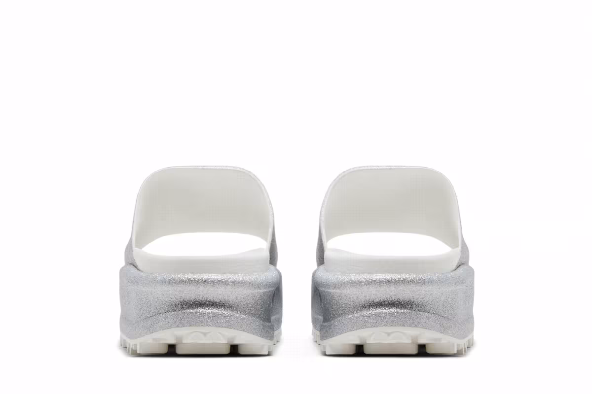Gucci Women's Slide Sandal Interlocking G - Silver, view 7