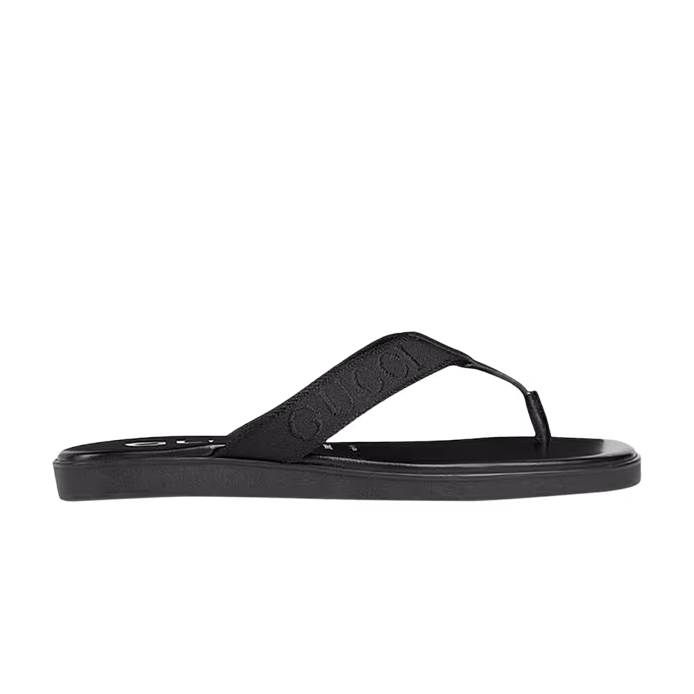 Gucci Thong Sandal Black