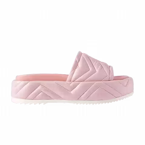 Gucci Wmns Angels Platform Sandal 'Light Pink'