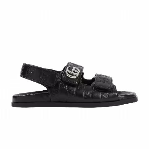 Gucci Wmns Double G Sandal 'Black'