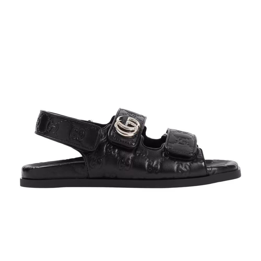 Gucci Women's Double G Sandal Black