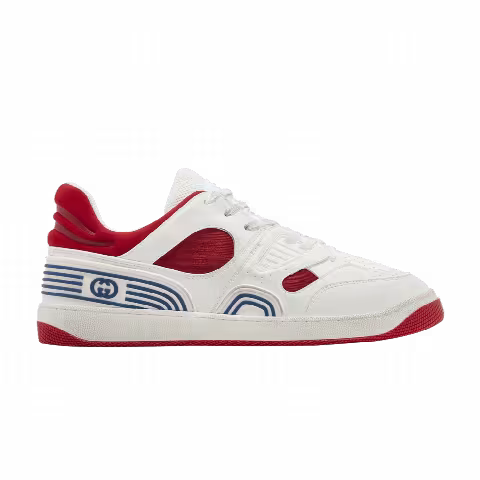 Gucci Basket Low 'White Demetra Red'