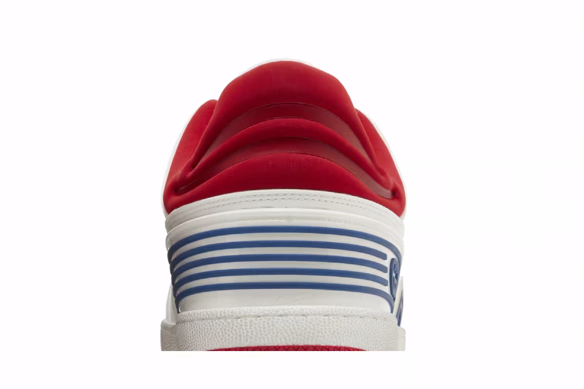 Gucci Basket Low White Demetra Red, view 8
