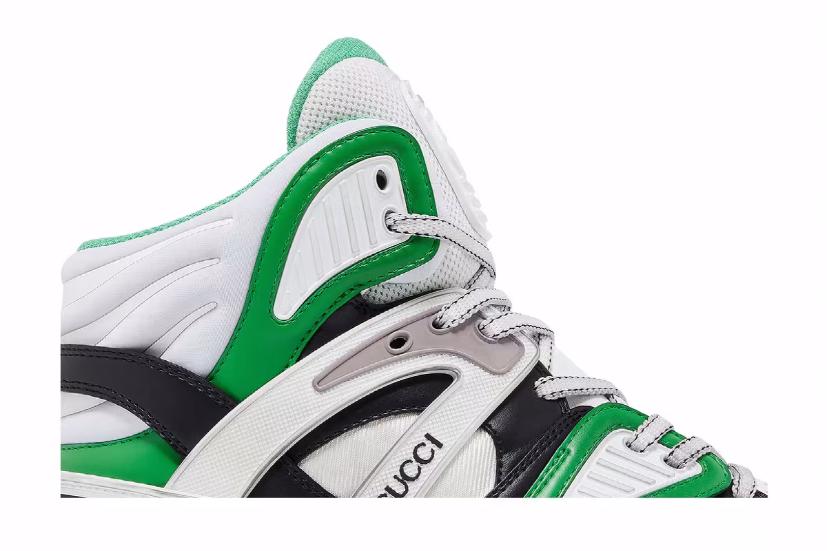 Gucci Basket High Green Demetra, view 3