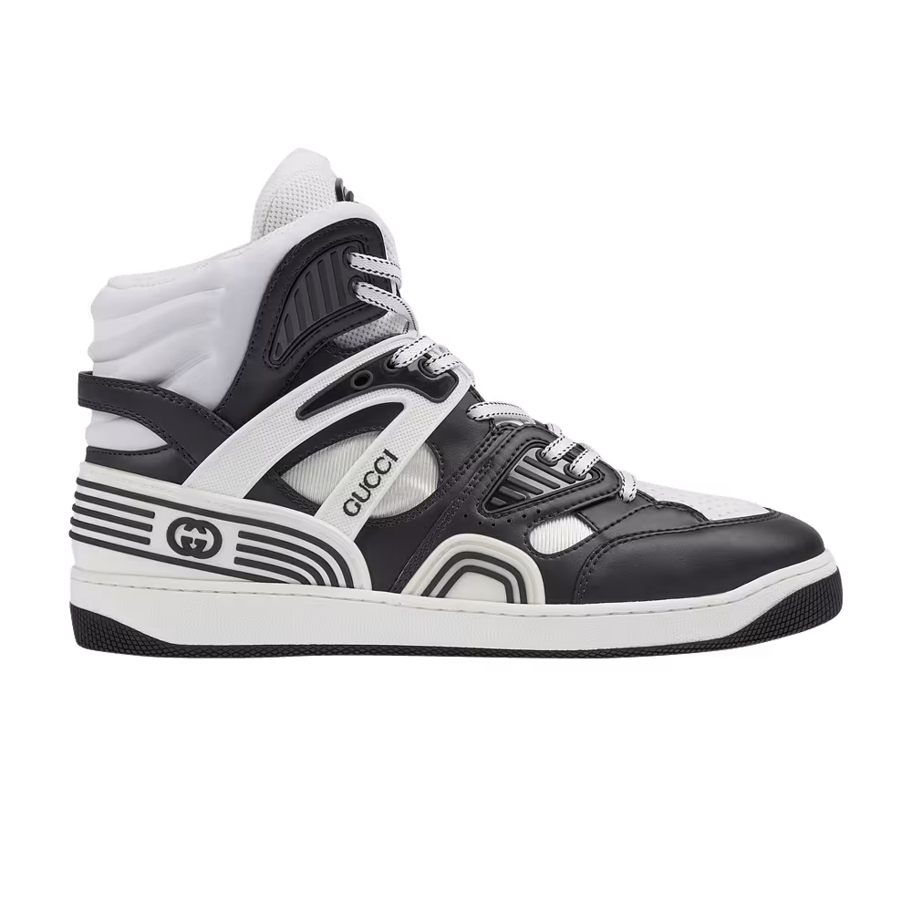 Gucci Women's Basket High Black White