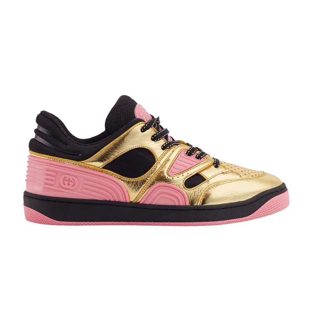 Gucci Women's Basket Black Gold Pink