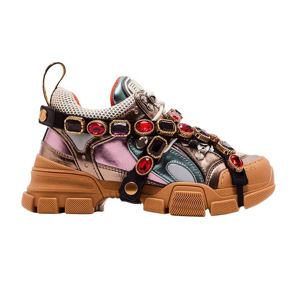 Gucci Women's Flashtrek Crystals Multi-Color Metallic