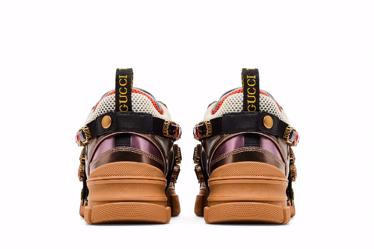 Gucci Women's Flashtrek Crystals Multi-Color Metallic, view 7
