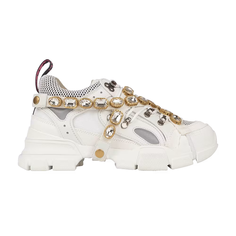 Gucci Women's Flashtrek Strap Cubic Crystals
