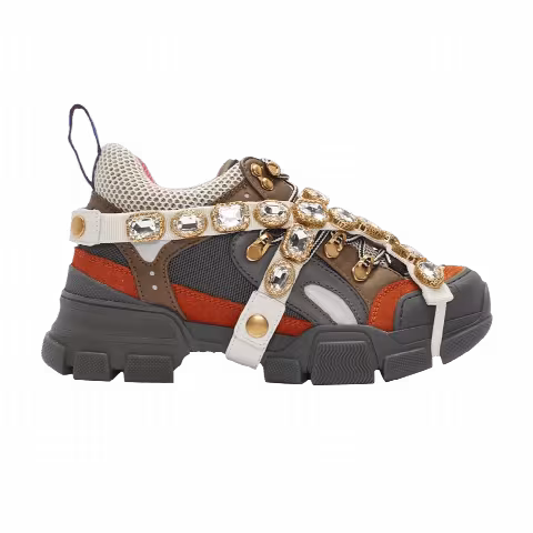 Gucci Flashtrek Crystal 'Grey Orange'