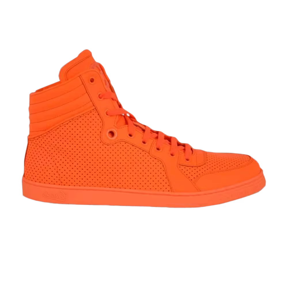 Gucci Signature High Top Neon Orange