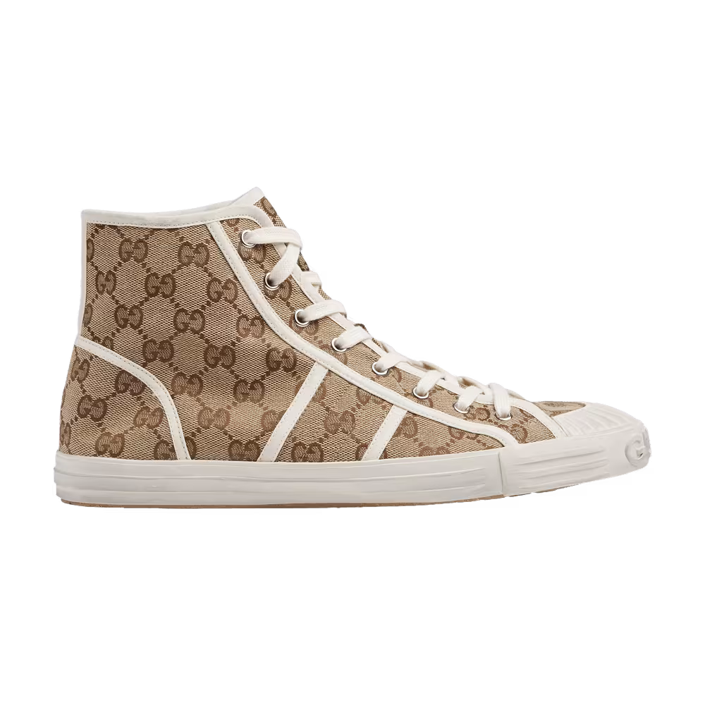 Gucci Signature High Top GG Canvas - Beige Ebony