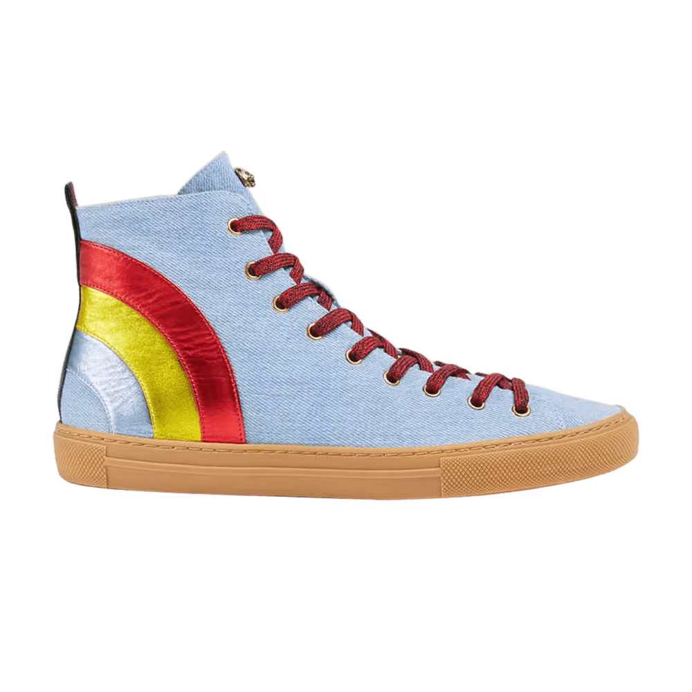 Gucci Denim High Rainbow