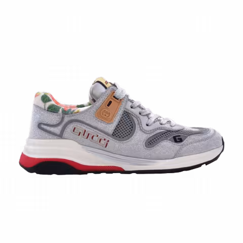 Gucci Wmns Ultrapace 'Silver Red'
