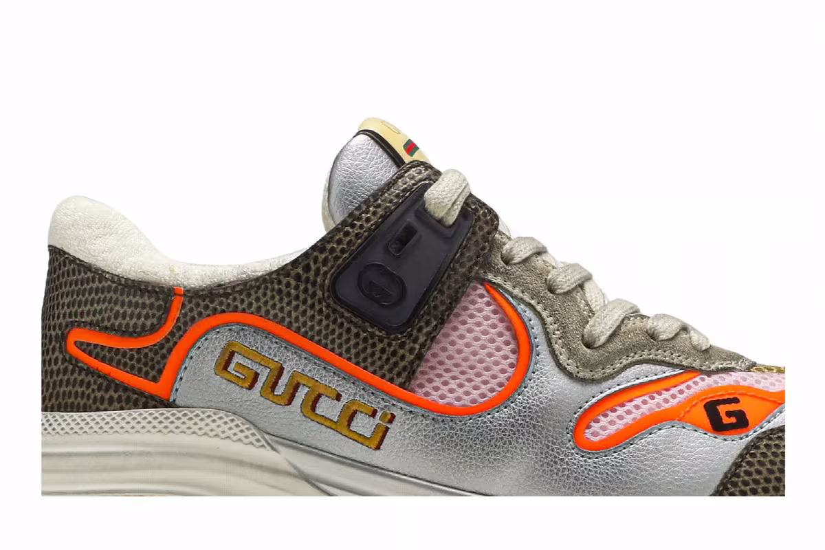 Gucci Women's Ultrapace Grey Tejus Printed, view 3