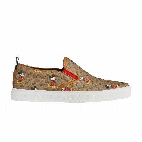 Disney x Gucci GG Supreme Slip-On 'Mickey Mouse'