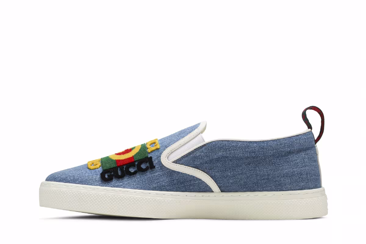 Gucci Slip-On Dublin Blue, view 4