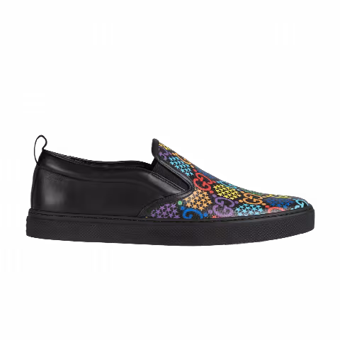 Gucci GG Supreme Slip-On 'Psychedelic - Black'