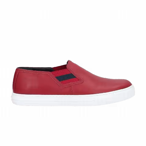 Gucci Signature Slip-On Leather 'Red'