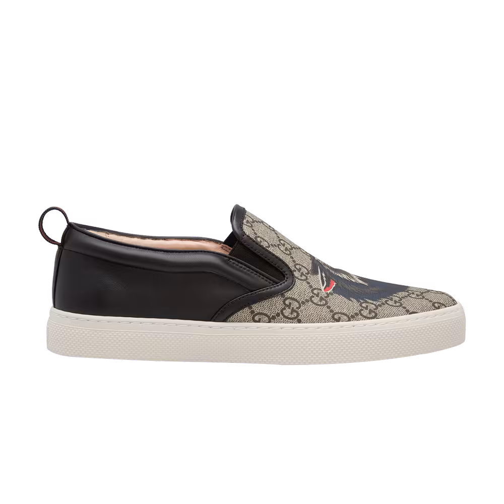 Gucci Dublin Angry Wolf Slip-On