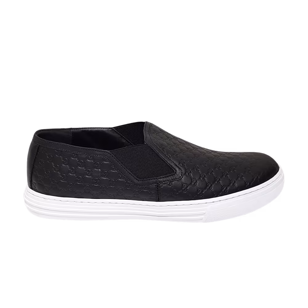 Gucci Signature Slip-On Black