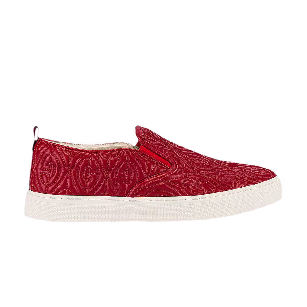 Gucci Slip-On Rhombus - Red