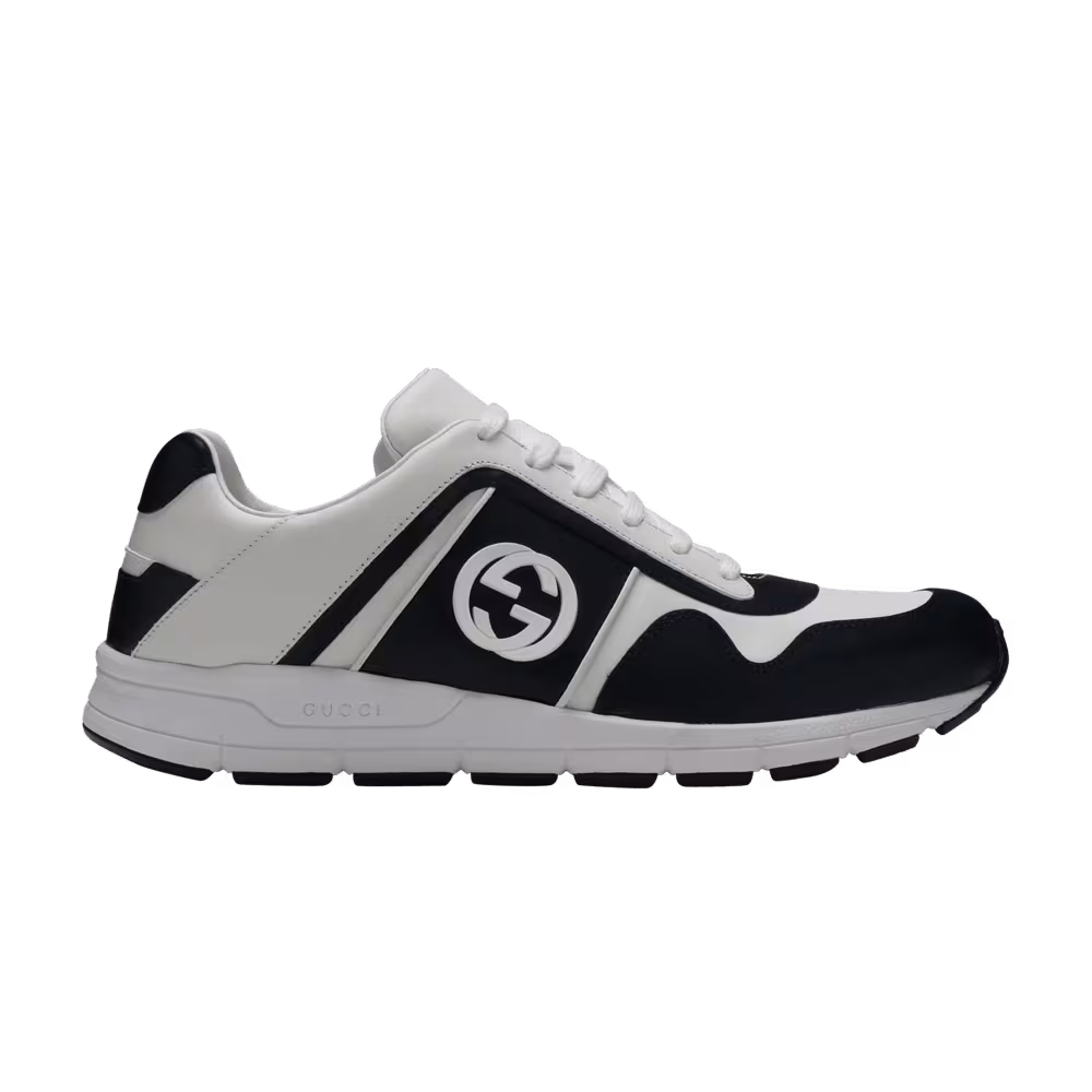 Gucci Leather Low Top Blue