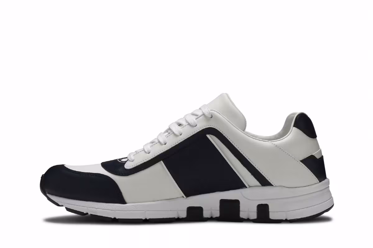 Gucci Leather Low Top Blue, view 4