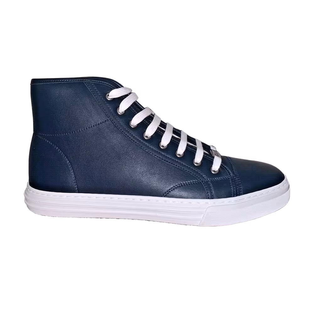 Gucci Leather High Dark Blue