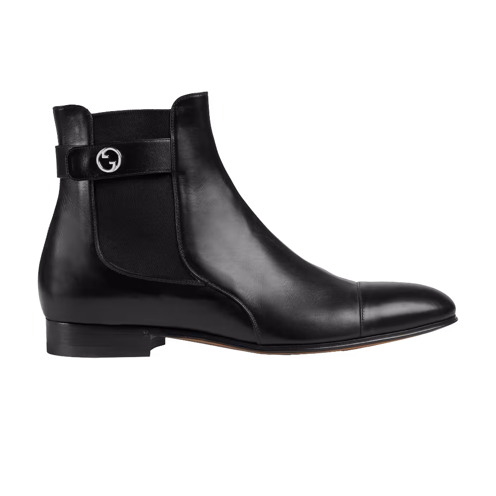 Gucci Blondie Ankle Boot Black