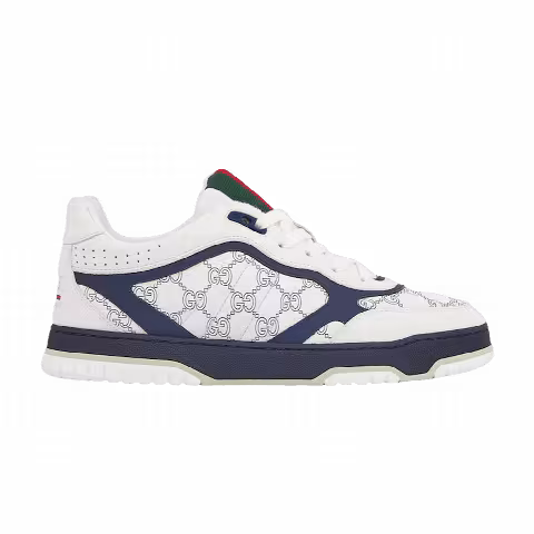 Gucci Re-Web Sneaker 'White Blue GG Leather'