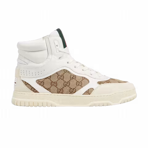 Gucci Re-Web High 'GG Canvas - White Beige'