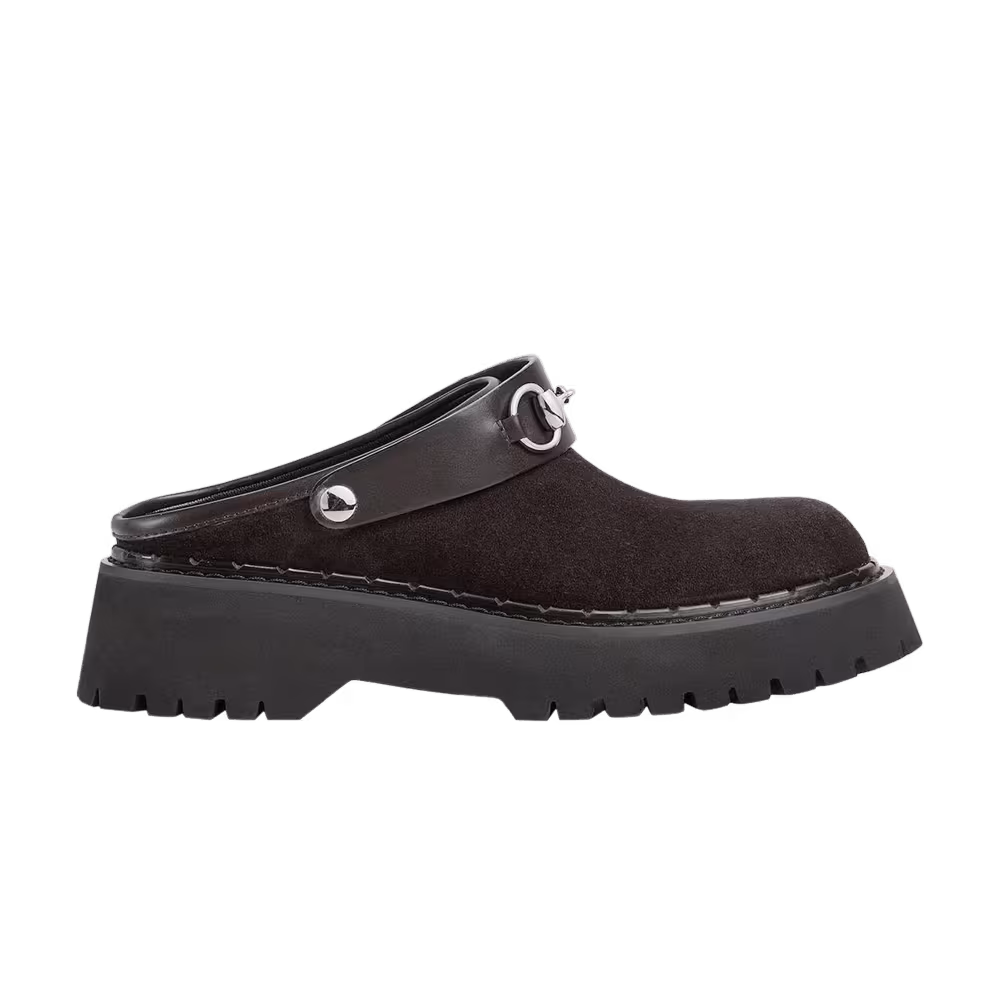 Gucci Women's Horsebit Mule Dark Brown