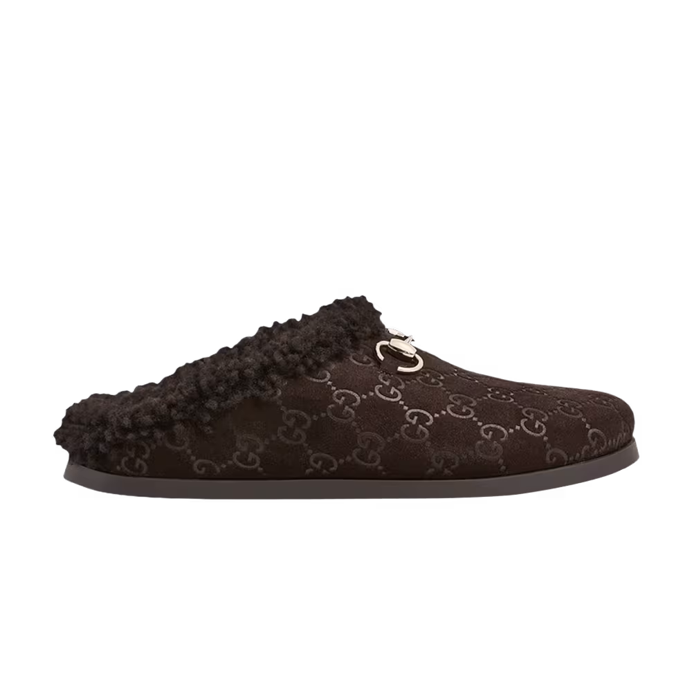 Gucci Women's Horsebit Mule Dark Brown