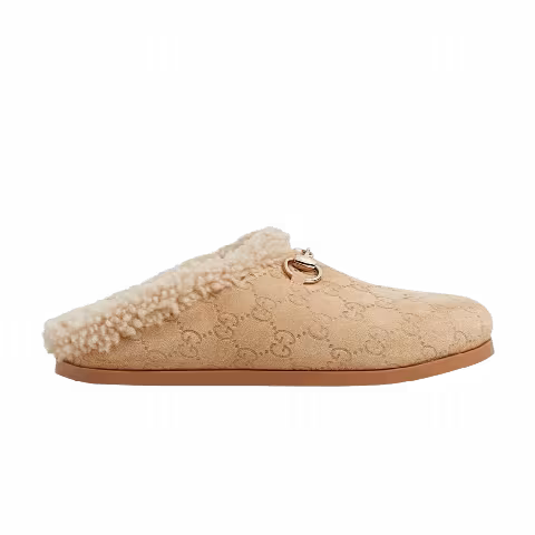 Gucci Wmns Horsebit Mule 'Beige'