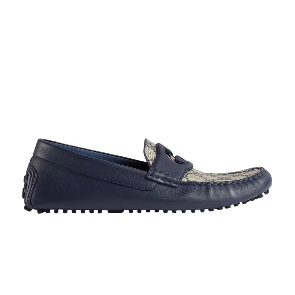 Gucci Driver Interlocking G - Blue