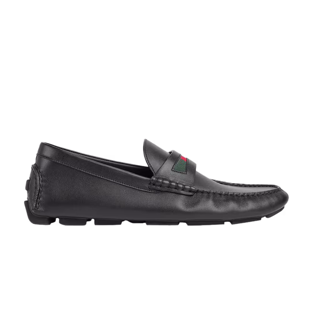 Gucci Driver Black Leather