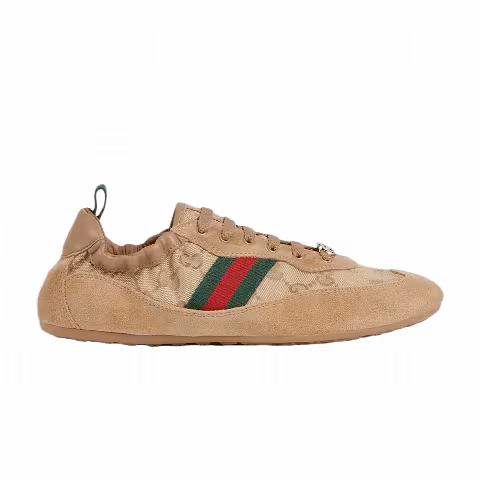 Gucci Wmns Shift Sneaker 'Sundial Green Red'