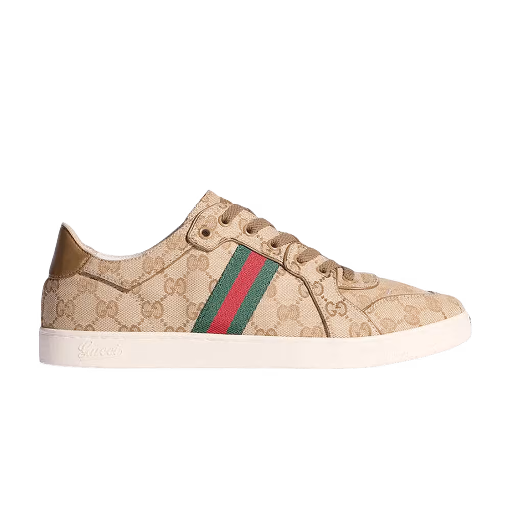 Gucci Stretch Low Top Sand Brown