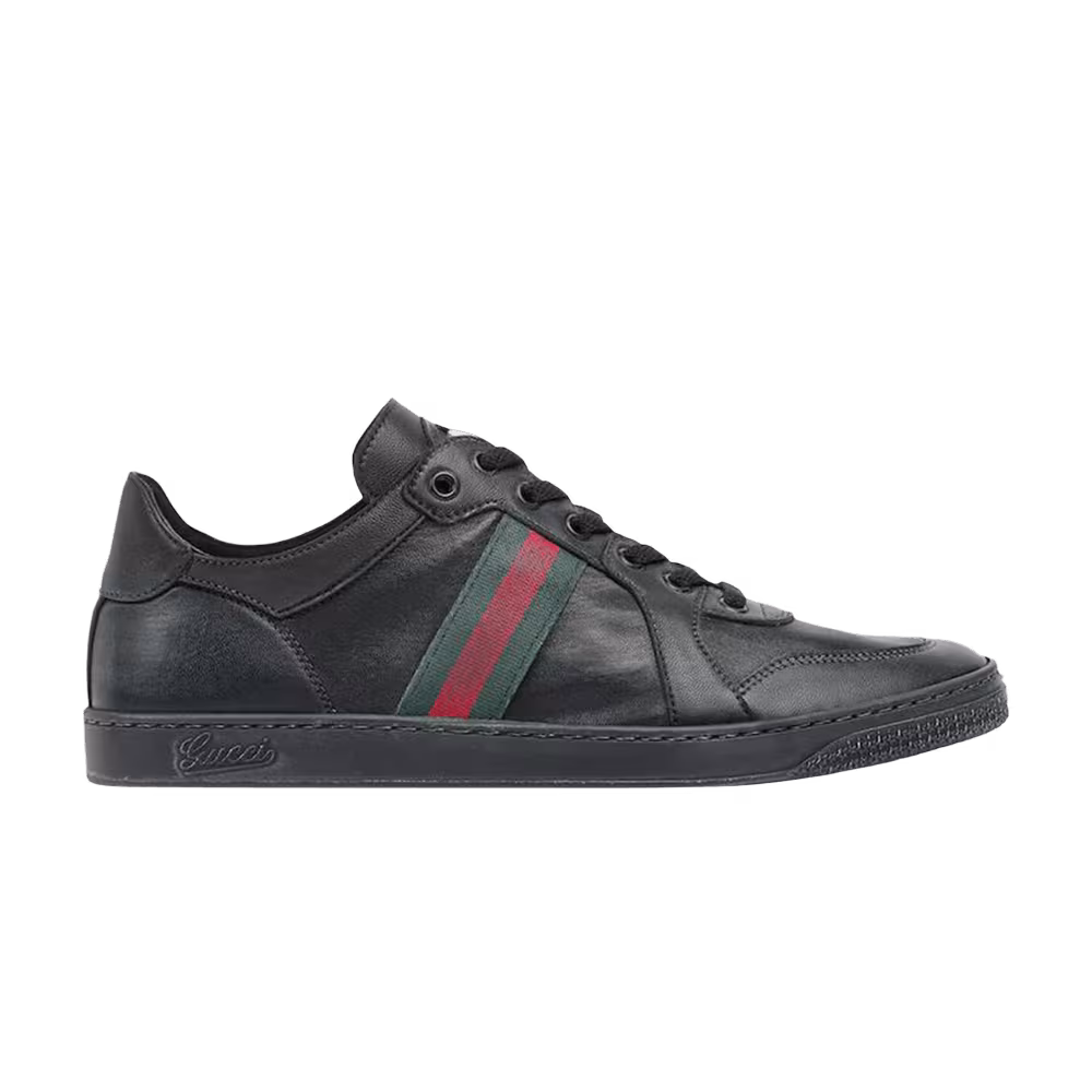 Gucci Stretch Low-Top Sneaker Black