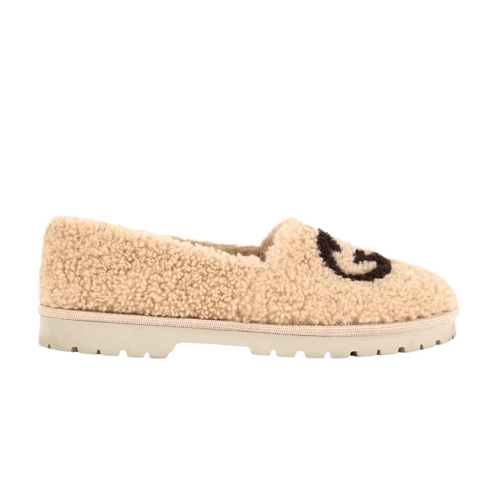 Gucci Women's Espadrilles Butterscotch Shearling