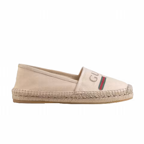 Gucci Wmns Logo Canvas Espadrilles 'Off White'