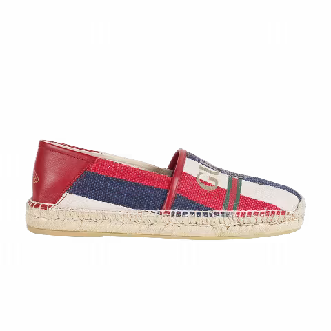 Gucci Striped Espadrille 'Red White Blue'