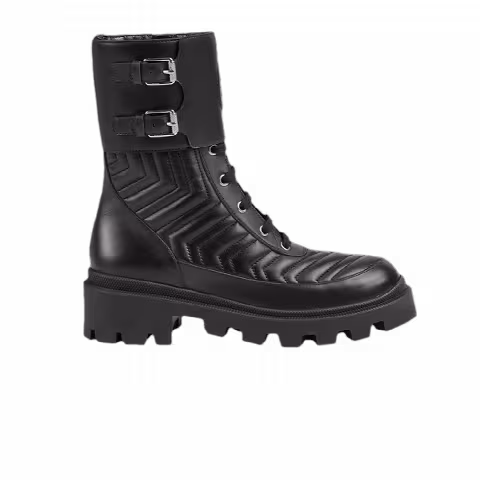 Gucci Wmns Leather Ankle Boot 'Interlocking G'