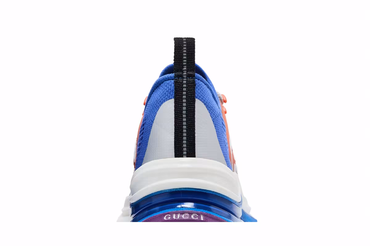 Gucci Run Sneaker Blue, view 8