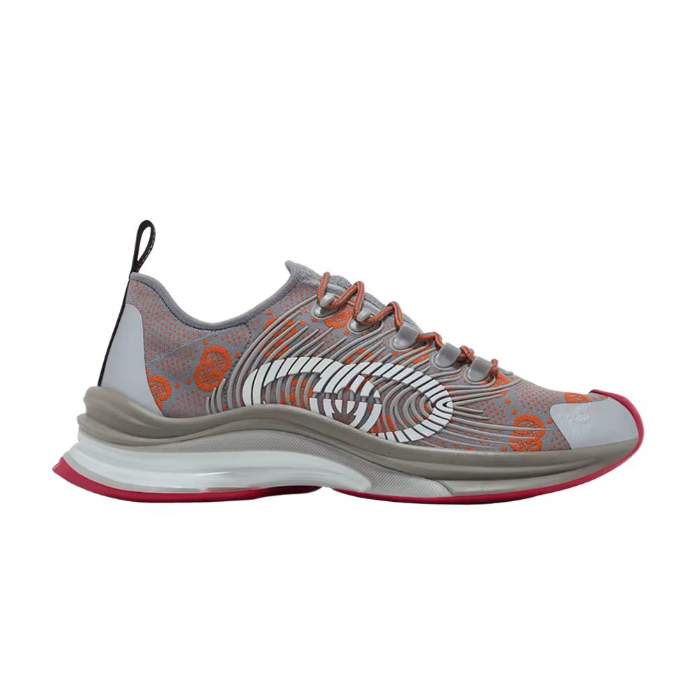 Gucci Run Sneaker Grey Orange